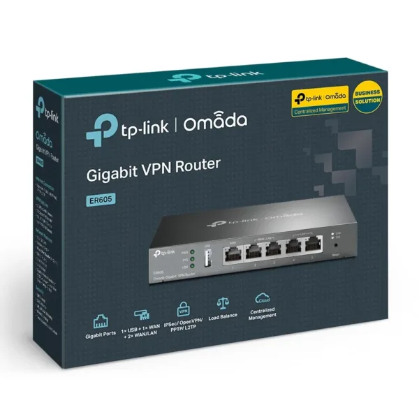 TP-Link ER605 V2 Wired Gigabit VPN Router