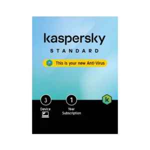 Kaspersky Antivirus Standard 3User 1 Year