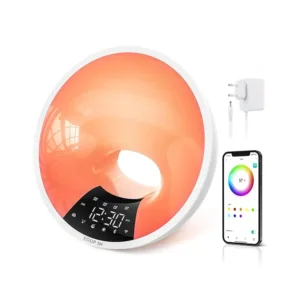 EDUP IN Wake Up Light Smart Sunrise Alarm