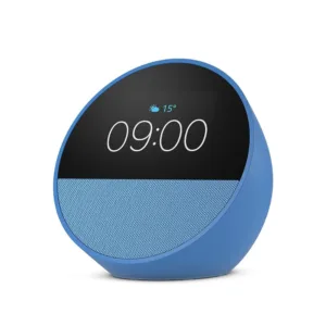 Echo Spot, Smart alarm clock with vibrant sound + Alexa