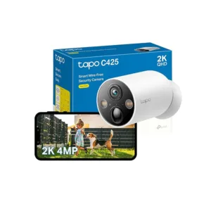Tapo C425 2K 4MP QHD Battery Security Camera