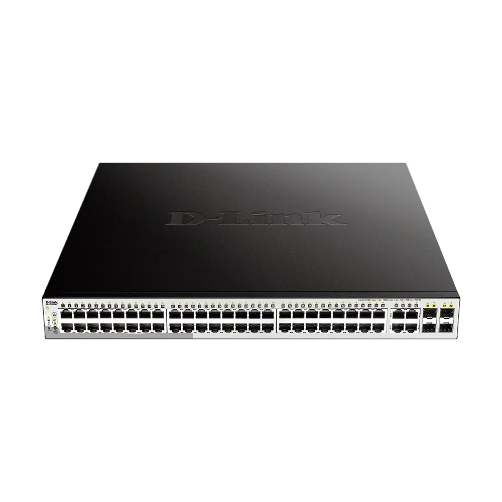D-LINK DGS-1210-52MP 48 Port PoE Gigabit Smart Managed Switch D-LINK DGS-1210-52MP 48 Port PoE Gigabit Smart Managed Switch