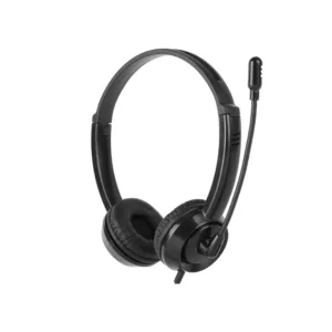 HP DHE-8009 Gaming Stereo Headphone with Mic, Black, Wired