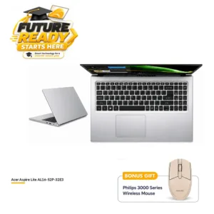 Acer Aspire Lite AL16-52P-32E3 Laptop – Intel Core i3-1305U, 8GB RAM, 256GB SSD, 16-Inch WUXGA IPS,