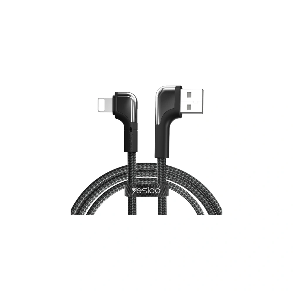 YESIDO Dual Right Angle Lightning Data Cable YESIDO Dual Right Angle Lightning Data Cable